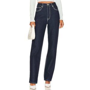 EB Denim High Rise Straight Jean 28